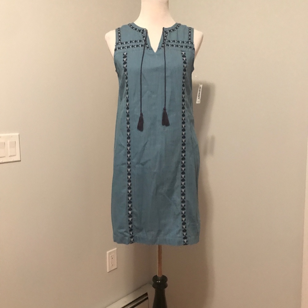 Blue Old Navy Shift Dress NWT